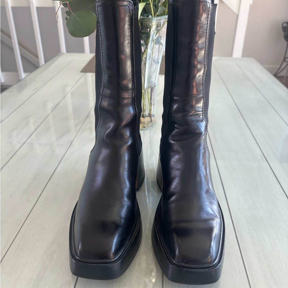 Women’s Black Leather Boots